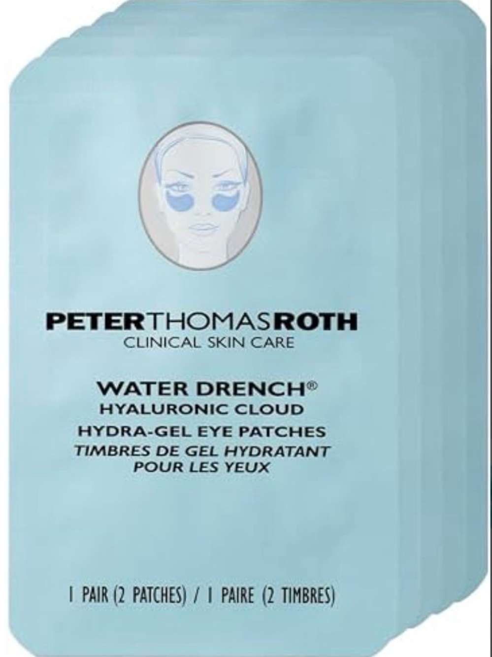 Peter Thomas Roth Water Drench Hyaluronic Cloud Eye Patches Kit (Set of 10)